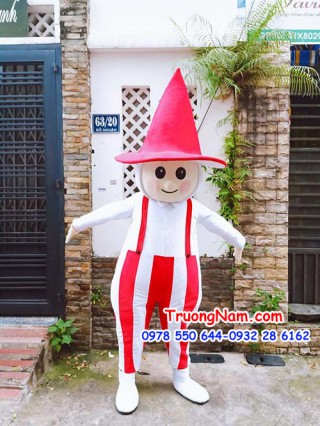 Mascot anh giao hàng nhanh - Mascot tiếu tinh tinh Tonttu - MCN055