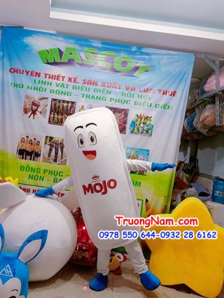Mascot Bánh sữa chua, bánh sanwich nhân kem vị trứng sữa MOJO Kinh Đô - MCQC108
