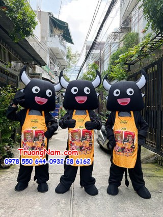 Mascot bò snack bim bim dorkbua brand  - MCTB038