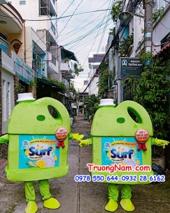 Mascot Chai Surf - Chai Nước rửa chén Surf hương tắc và chanh sả - MCQC119