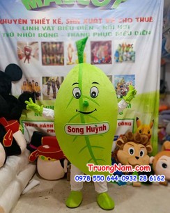 Mascot Chiếc lá Song Huỳnh - MCQC120