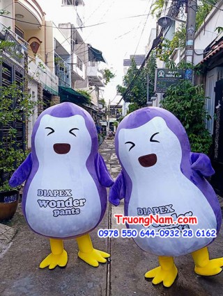 Mascot Chim Cánh Cụt - Mascot Penguin Diapex Wonder Pants