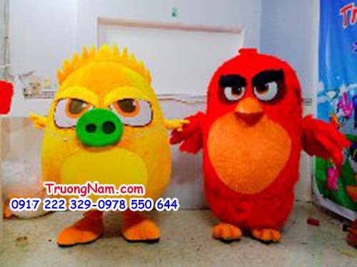 Mascot Chim Red - Mascot Chim Angry Birds