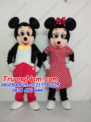 Mascot-Chuột Mickey nữ -TN036