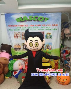 Mascot Dracula - MASCOT BÁ TƯỚC MA CÀ RỒNG  - Mascot Halloween - MCN033