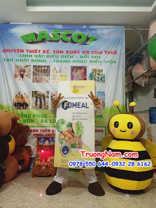 Mascot FOMEAL dinh dưỡng trọn vẹn - MCQC094