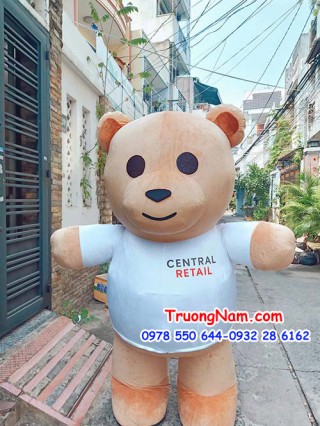 Mascot gấu Go Central Retail - Mascot Teddy Bear Go Central Retail - MCHOI031