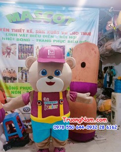 Mascot gấu Ostesan Junior Denk