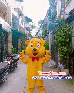 Mascot Gấu Singapor