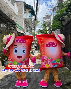 Mascot gói kẹo Topvalu - MCQC164