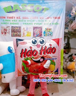 Mascot Gói mỳ tôm Hảo Hảo - MCQC123