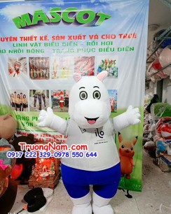 Mascot Hà Mã ILO - MCHOI025