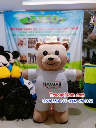 Mascot Hawaii StarClub Bear - MCHOI041