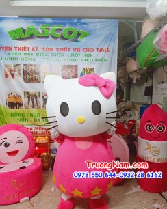 Mascot Hello Kitty Costumes super cute - MASCOT MÈO KITTY - MCM013