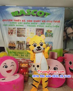 MASCOT HỔ VÀNG ĐEO TÚI - MCH007