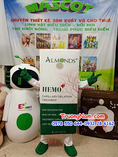 Mascot hộp ALMONDS Hemo Capillary Delation Treatment - MCQC095