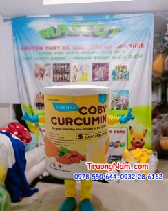 Mascot Hộp Sữa Coby Nano Curcumin - MCQC150