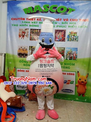 Mascot  Kem Đánh Răng Hương Hoa Bạc Hà Trắng Răng - MCQC45