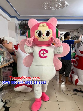 Mascot ong hồng - MCO013