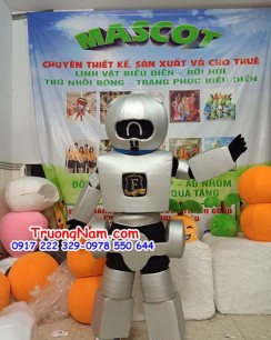 Mascot robot super cool  F - MCROBOT022