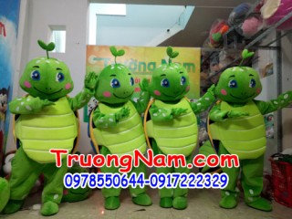 MASCOT RÙA - Mascot green baby turtles cute - MCSV008