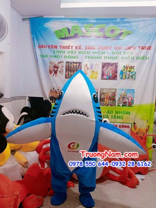 Mascot shark acd events - Mascot cá mập - MCSV016