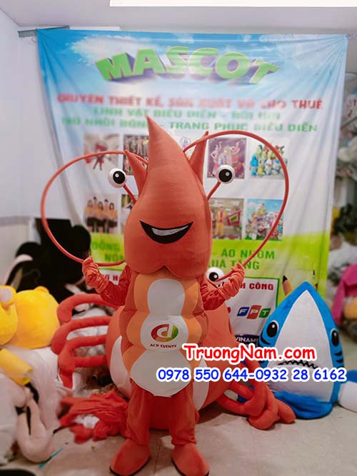 Mascot shrimp ACD Event - MASCOT TÔM - MCSV019