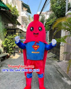 Mascot siêu nhân chuối  - MCTC038