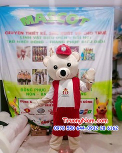 Mascot Teddy Bear Maple Bear