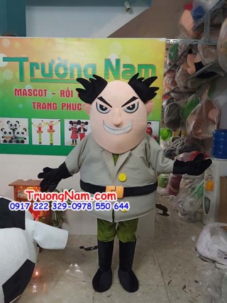 Mascot Tiến sĩ Đơ - KUN Chiến Binh Xanh -Gia Đình Nông Dân Siêu Phàm - MCN014