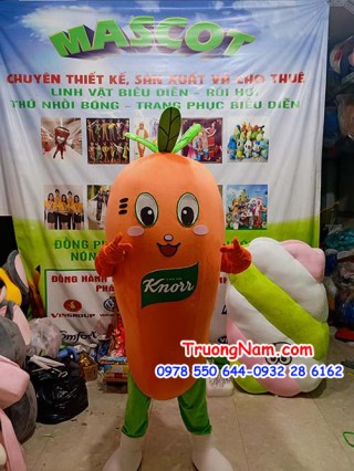 Mascot Trái cà rốt Knorr Natural - MCTC025