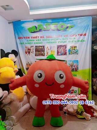 Mascot Trái cam  - MCTC033