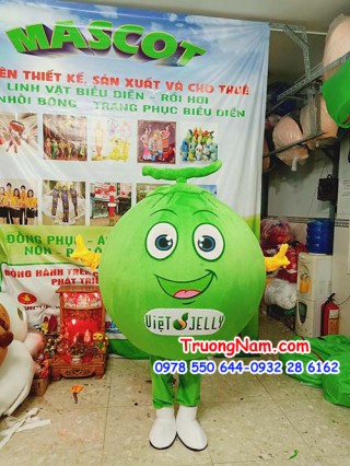Mascot Trái Jelly ” Việt Jelly” - MCTC022