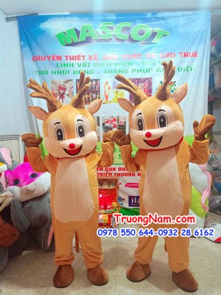 Mascot Tuần Lộc Noel - MCTUANLOC001