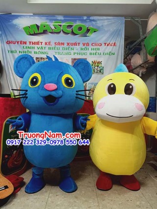 Mascot Vịt Pao Pao - Mascot mèo