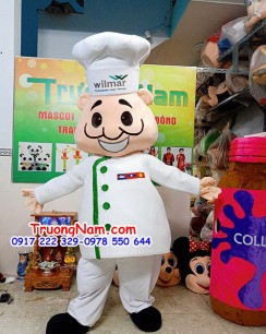 Mascot Wilmar CLV Chef - Mascot đầu bếp - MCN015